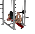 Bench Press - Smith Decline Reverse Close